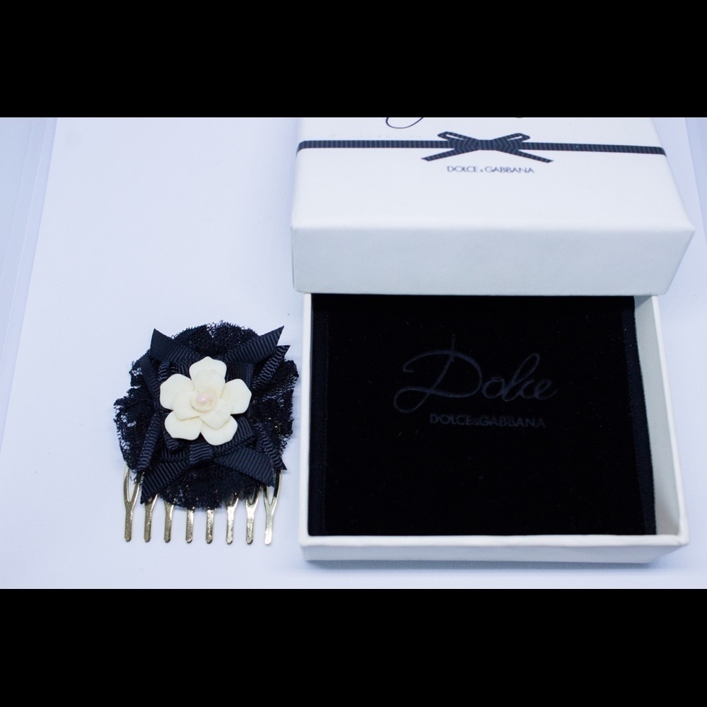 DOLCE AND GABBANA HAIR PIECE - Picture 3 of 6